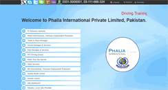 Desktop Screenshot of phalia.com.pk